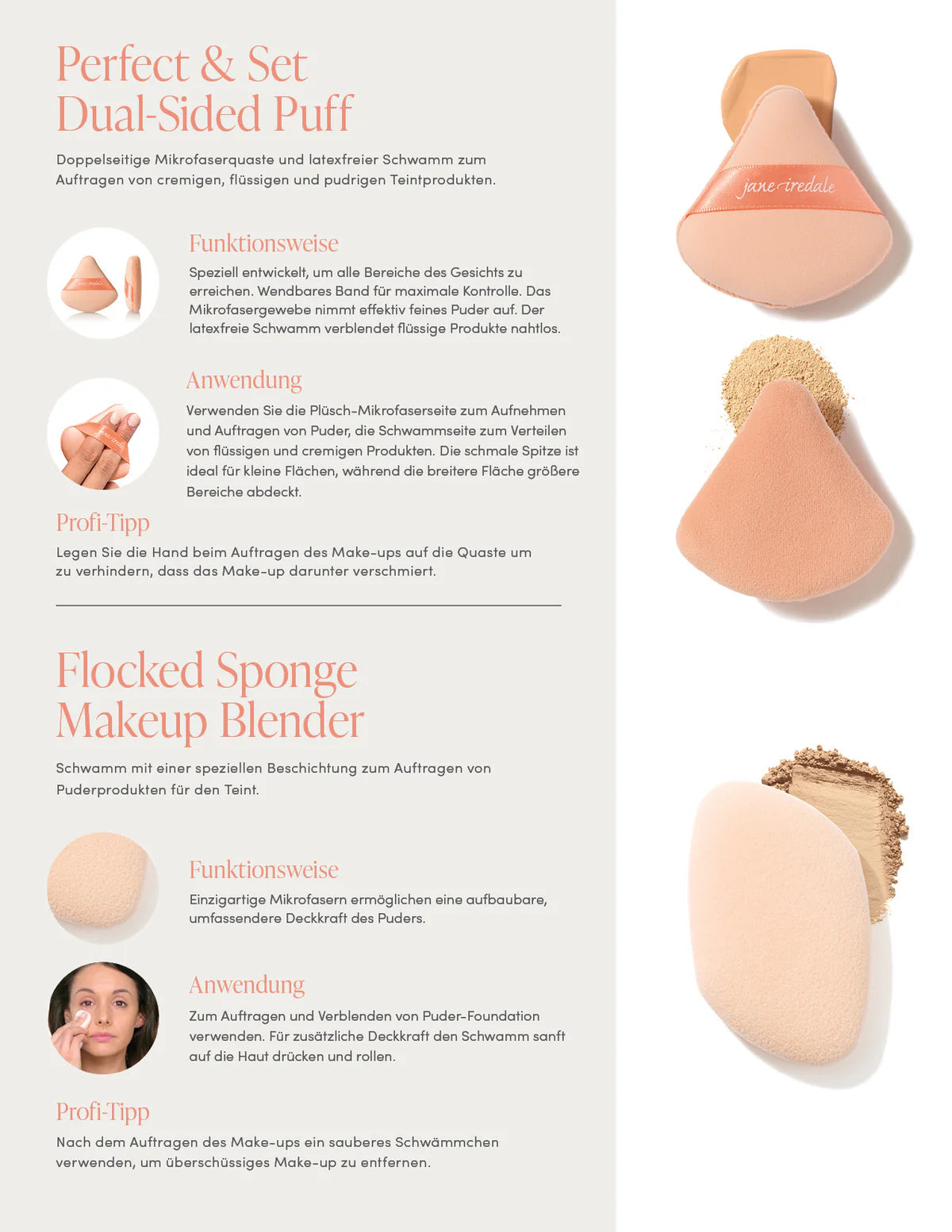 jane iredale - Dual Sided Puff