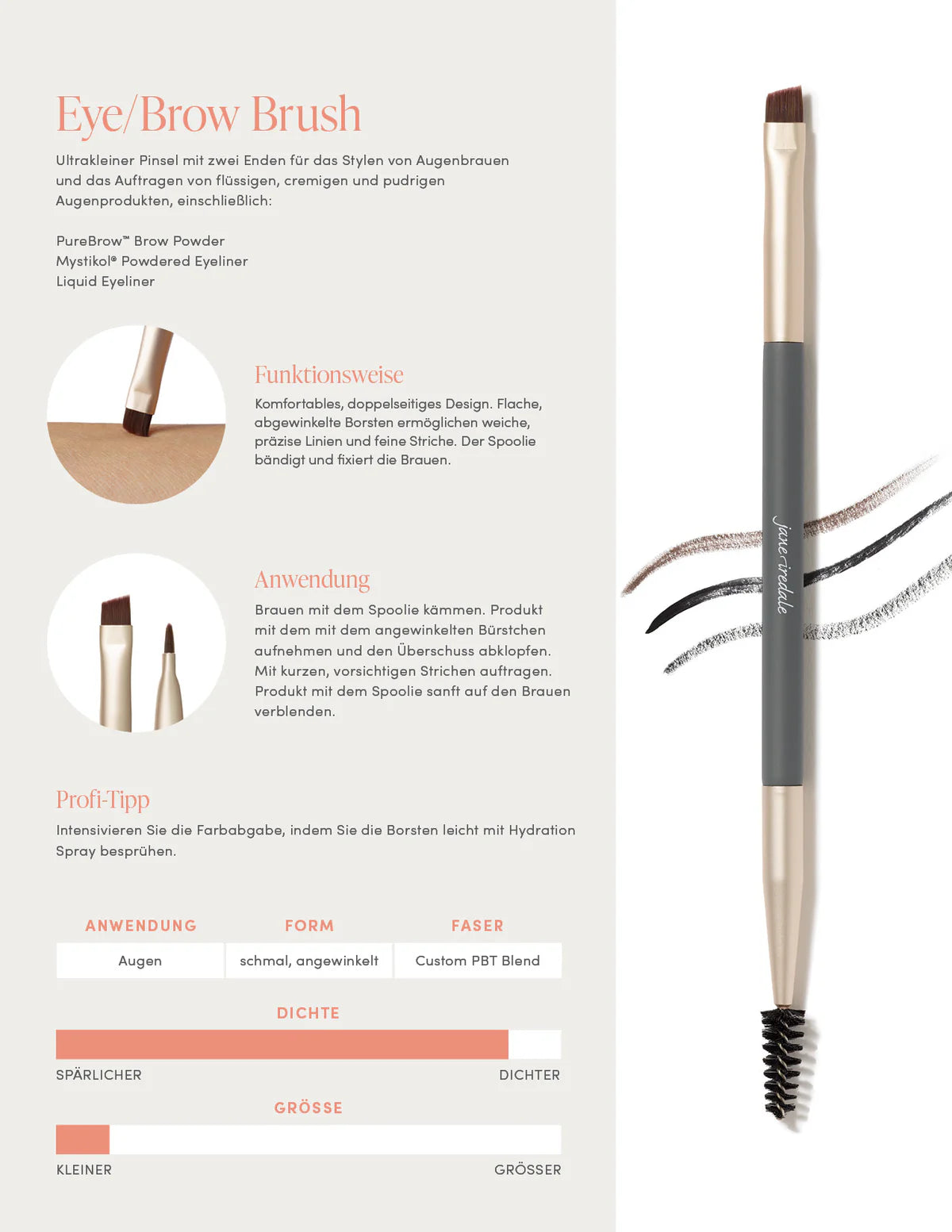 jane iredale - Eyeliner / Brow Brush