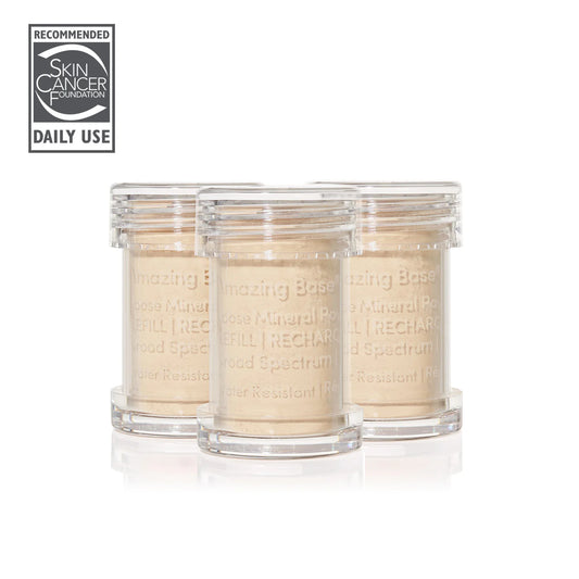jane iredale - Amazing Base Refillable Brush - Light Beige - 3er Refill