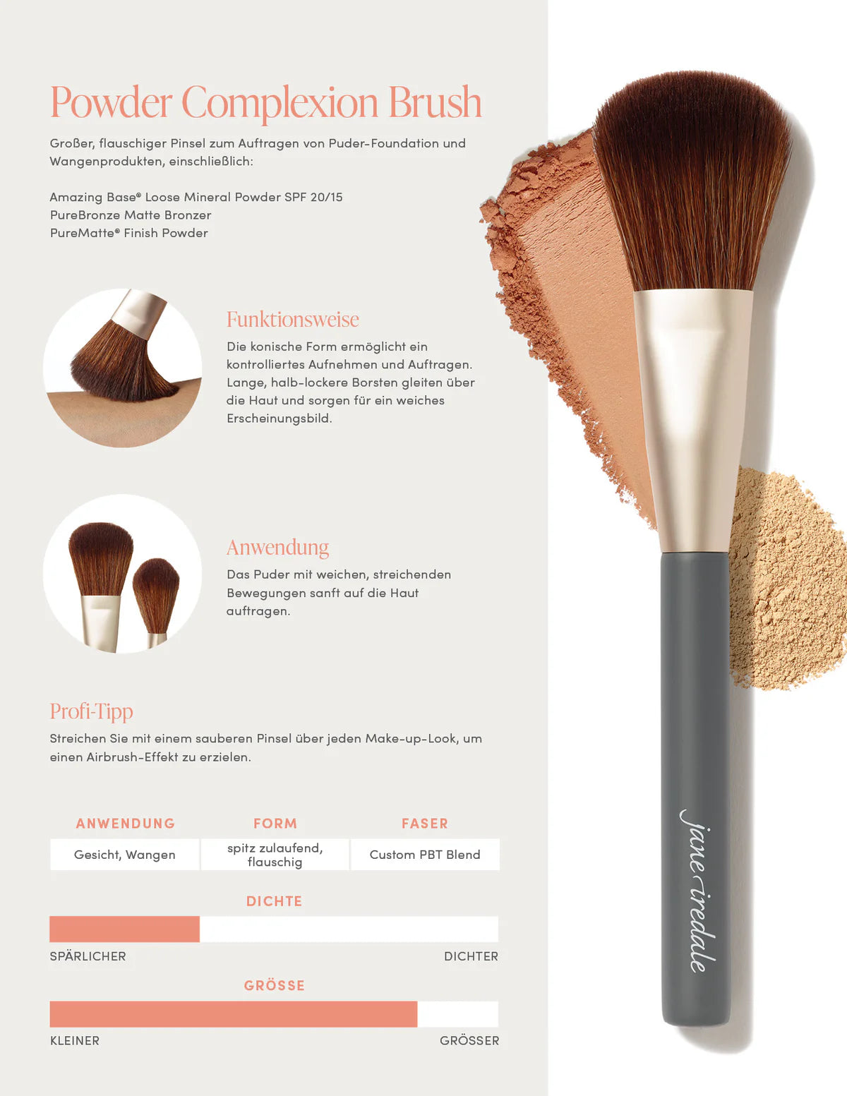 jane iredale - Powder Complexion Brush