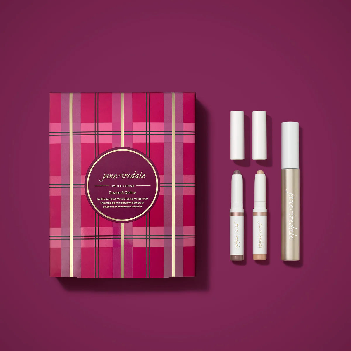 jane iredale - Dazzle & Define Eye Shadow Stick Mini & Tubing Mascara Set - Limited Edition