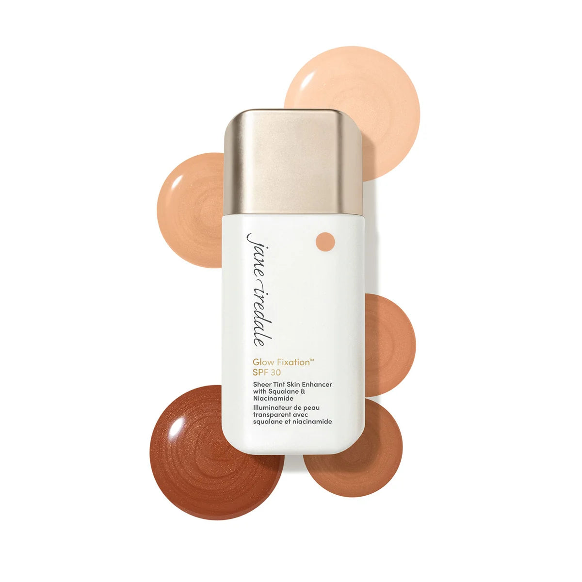 jane iredale - Glow Fixation SPF 30 Sheer Tint Skin Enhancer - Light to Light Medium