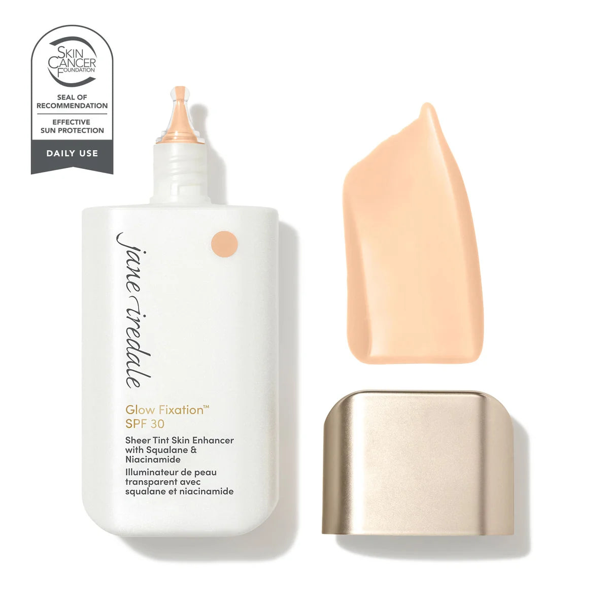 jane iredale - Glow Fixation SPF 30 Sheer Tint Skin Enhancer - Fair to Light