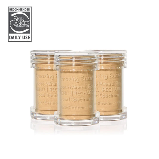 jane iredale - Amazing Base Refillable Brush - Golden Glow - 3er Refill